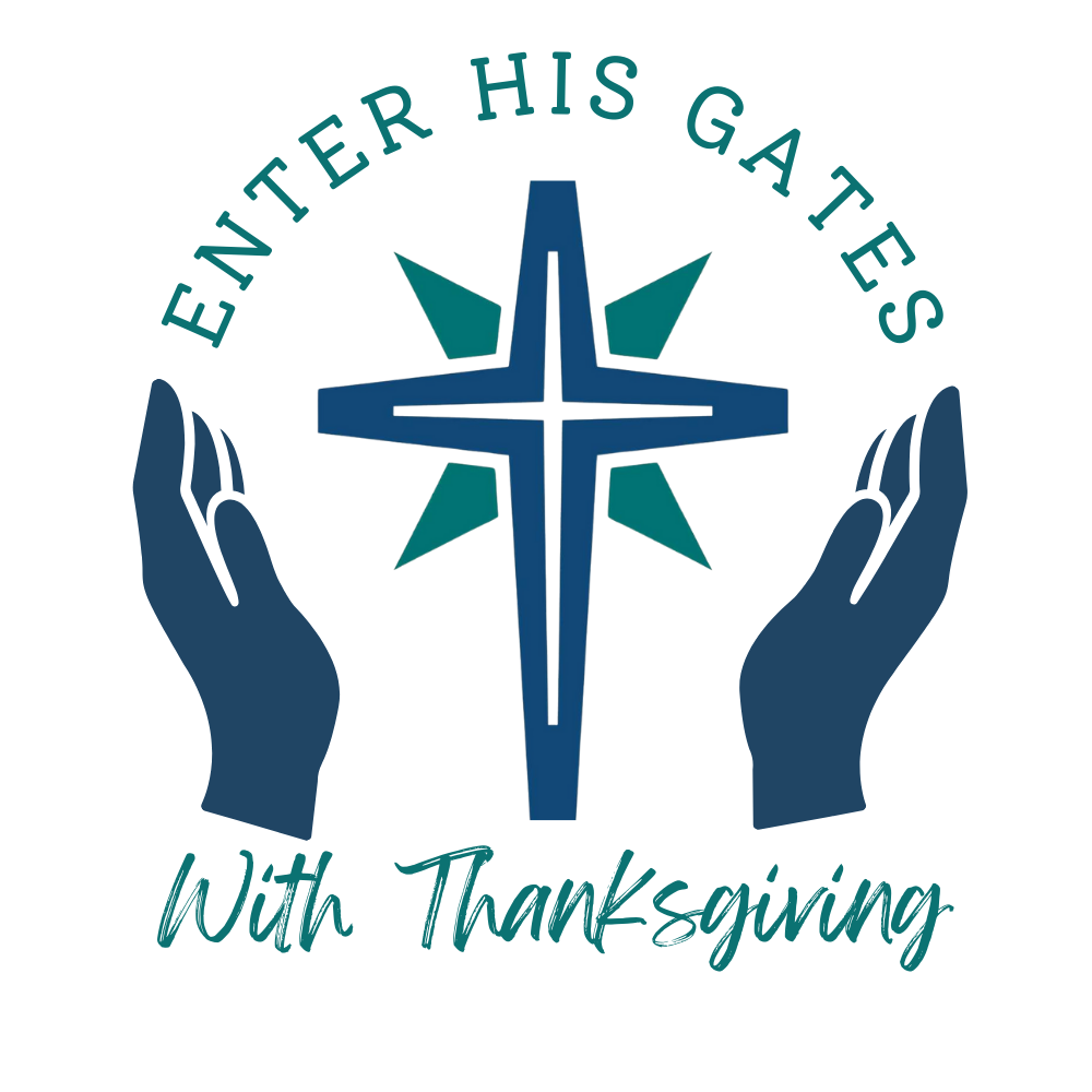 Enter His Gates with Thanksgiving building project logo