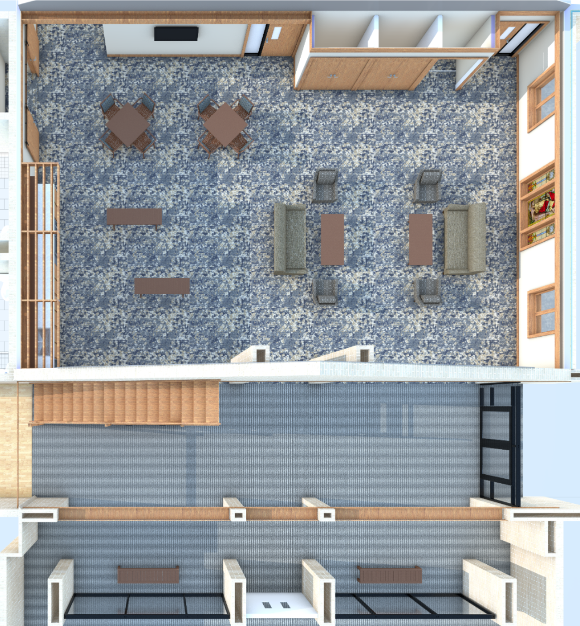 Rendering of the Enter His Gates renovation